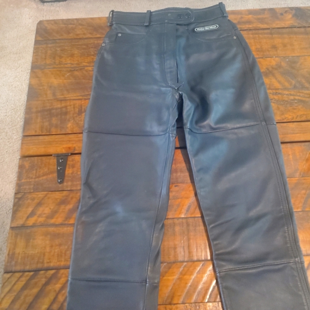 Leather, Harley-David Size 10 pants.